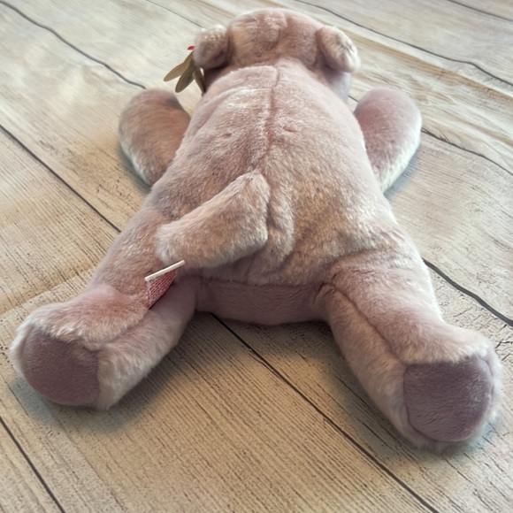 ⭐️⭐️HP!⭐️⭐️ NWT Ty Beanie Buddy Happy the Hippo. Circa 2000. Approx 15.5” long. - Picture 10 of 12